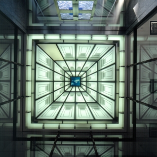 AMIEU Entrance Foyer Tromp Loeil Ceiling