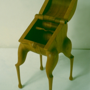 Mahogany Lidded Box