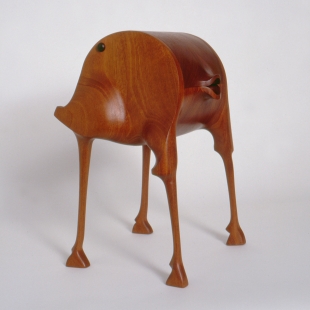Mahogany Short Standing Box