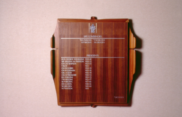 Swinburne Honour Board